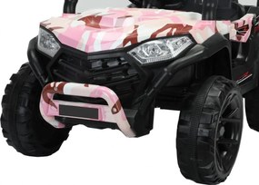 Masinuta Electrica cu acumulator pentru copii NOVOKIDS™ Buggy Mini UTV, Cu faruri luminoase, Telecomanda, 3-7 ani , max 30 kg, 3 Viteze, Lungime 110