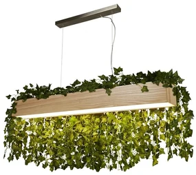 Lustra LED din lemn ideala pult sau masa bucatarie Ash