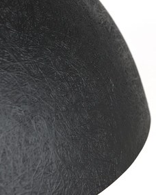 Lampă suspendată industrială neagră cu auriu 70 cm - Magna