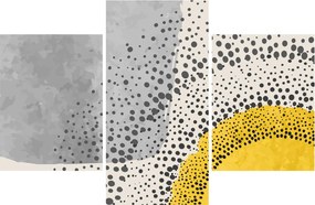 Tablou - pictură abstractă de plajă N⁰3 (90x60 cm)