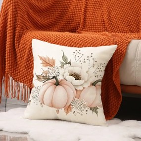Husa de perna AUTUMN CALL 45x45 cm, crem