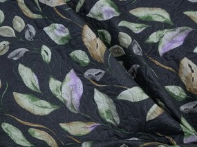 Cuvertura de pat SILVANE, negru Dimensiune: 170 x 210 cm