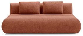 Canapea extensibilă FANO, 3 locuri, maro