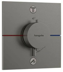 Baterie dus termostatata incastrata crom periat Hansgrohe ShowerSelect Comfort E 2 functii EN1717