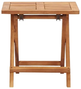46005 vidaXL Măsuță de cafea pliabilă de gradină, 40x40x40cm, lemn de acacia