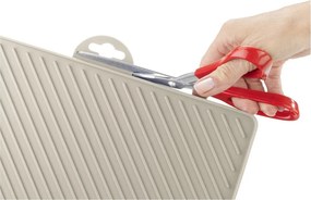 Scurgător de vase bej din plastic 34x40 cm Nelia – Wenko