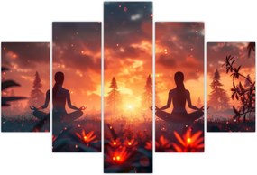 Tablou - Yoga în natură (150x105 cm)