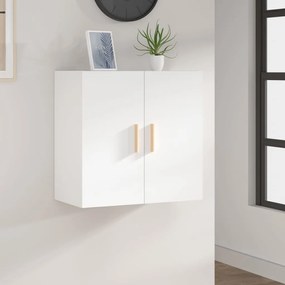 Dulap de perete, alb, 60x30x60 cm, lemn prelucrat 1, Alb