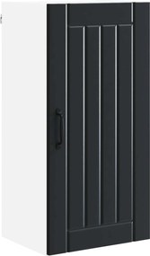 vidaXL Dulap de bucătărie Negru 40 x 31 x 80 cm Lemn compozit