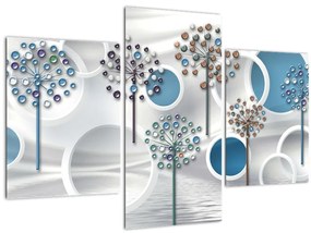 Tablou abstarcției artistice (90x60 cm)