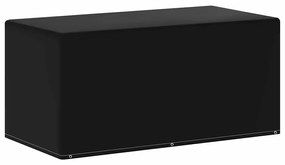 vidaXL Husă mobilier de grădină, 6 ocheți, 160 x 80 x 75 cm