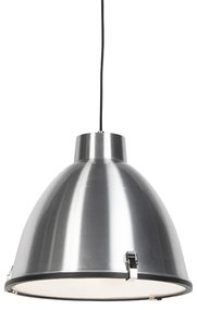 Lampă suspendată industrială din aluminiu 38 cm cu dimmer - Anteros