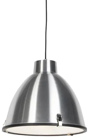Lampă suspendată industrială din aluminiu 38 cm cu dimmer - Anteros
