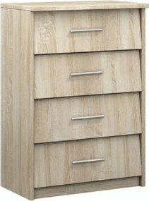 Pantofar NARIO TYP 1, stejar sonoma, DTD laminat, 60x36x86 cm