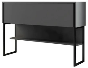 Comodă Luxe Anthracite and Black