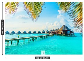 Fototapet tropical Maldive