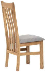 Set de scaune de sufragerie C-2100 SIL2, stejar, 2buc.