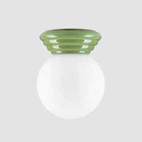 Sollux SL.1894 - Aplica de perete pentru baie ZORI, 1xG9/8W/230V, IP44, verde