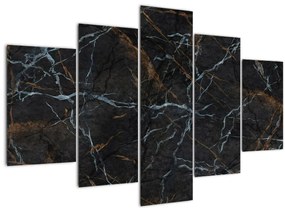 Tablou - Marmură neagră (150x105 cm)