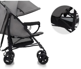 Cărucior de copii KINDERKRAFT TIK Stone grey