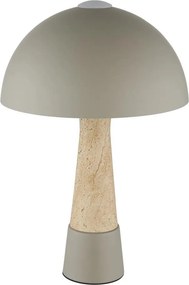Globo 51070110 - Lampă de masă PAULIN 1xE27ILLU/40W/230V gri
