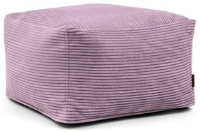 Fotoliu bean bag mov cu tapițerie din catifea reiată Softbox MooG – SLOWDOWN