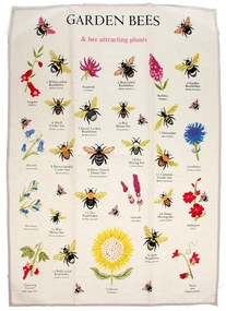 Prosop de vase din bumbac 50x70 cm Garden Bees – Rex London
