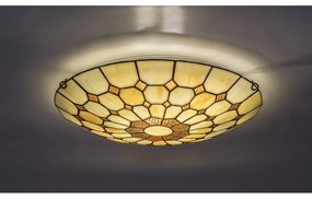 Brilagi - Plafonieră Tiffany DORAN din vitralii, 2xE27/60W/230V
