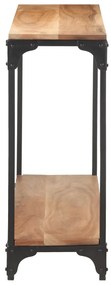 Masa consola, 110x30x75 cm, lemn masiv acacia