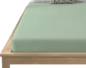 Cearsaf din microfibra MICROVELLE verde deschis 180x200 cm