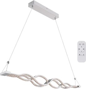 Globo 67109-30 - Lustră LED reglabilă pe cablu PILLA LED/30W/230V + telecomandă