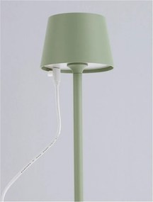 Veioza/Lampa de masa LED portabila exterior IP54 DECK verde
