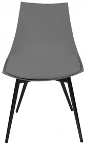 Set 4 scaune Dakota gri/negru