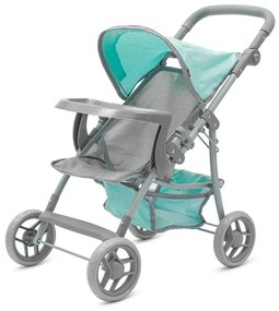 Baby Mix Cărucior sport pentru păpuși Lana mint,58,5 x 33 x 61,5 cm
