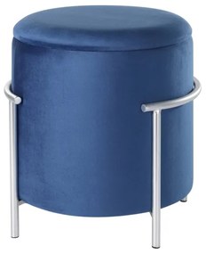 Taburet Eglo 424137 MASHIKE 46x41 cm albastru/crom