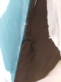 PROMOTIE Coltar extensibil in forma de U VENORIA 285x146 cm, petrol + 2 perne CADOU Calitate II