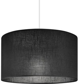 Lustră pe cablu SIRJA 1xE27/60W/230V negru