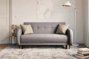 Canapea extensibilă Linda - bej închis catifea Jasmine 25