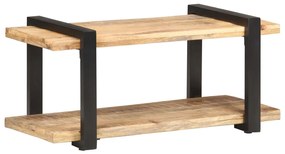 vidaXL Comodă TV, 90 x 40 x 40 cm, lemn de mango nefinisat