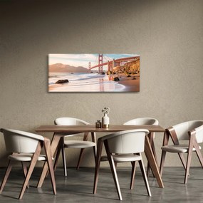 Tablou - Golden Gate Bridge (120x50 cm)