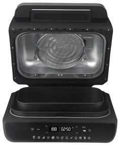 Resigilat: Friteuza Air Fryer & Grill 12in1 Oliver Voltz OV51015K, 1800W, 4 accesorii, Senzor inteligent, Timer, LED, Negru