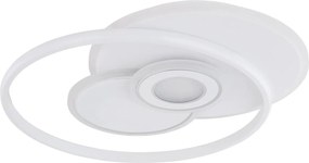 Globo 48442-50SH - Plafonieră LED dimabilă RODERICK 50W/230V 46x54,5 cm+telecomandă