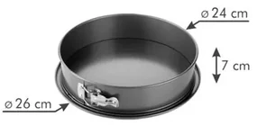 Formă de tort convertibilă Tescoma DELÍCIA, 24 cm, 24 cm
