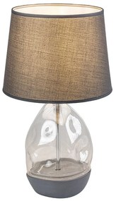 Veioza/Lampa de masa decorativa Apolonia gri