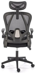 Scaun de birou Negro negru H130 cm