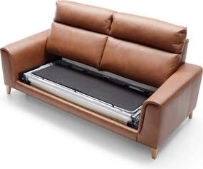 Canapea lemn masiv LEGATO, 203 × 103 × 101 cm