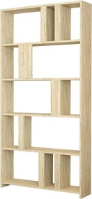Etajera LIMA, bej, PAL melaminat, 90x20x180 cm