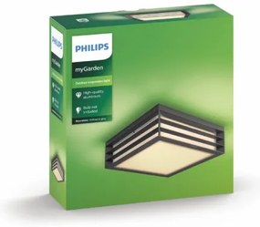 Corp de iluminat de exterior MOONSHINE 2×E27/14W IP44 Philips 17350/93/PN