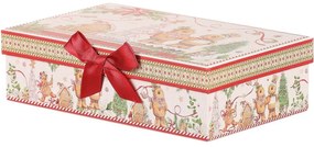 Set cadou cu 2 cești de Crăciun cu farfurioare Turte dulci 70 ml