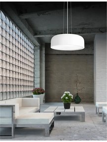 Lustra design modern Ã˜48cm Perleto alba NVL-526802